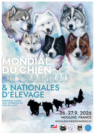 Informations sur la Nationale D'Elevage 2026 et Mondiale du Chien de Traineau