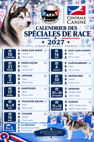 Spéciales de race 2027
